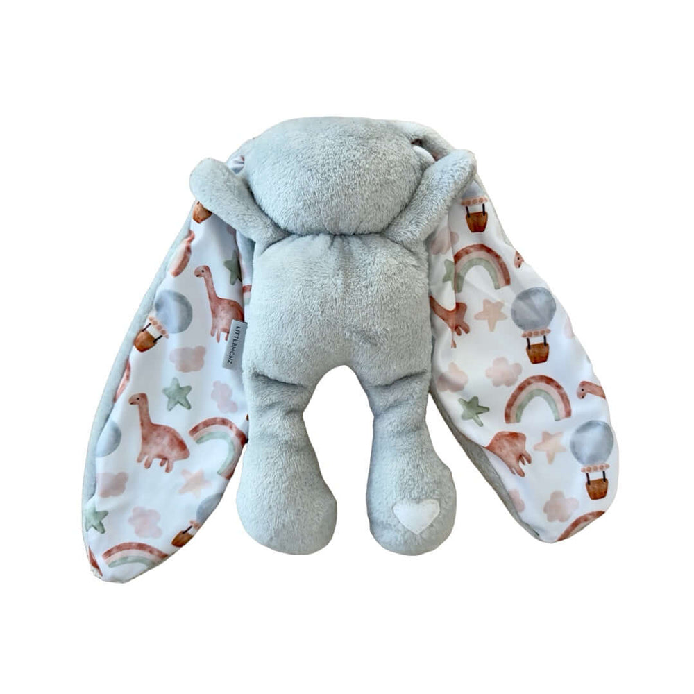 Grey Dino Sensory Cuddle Bunny by Little Monz